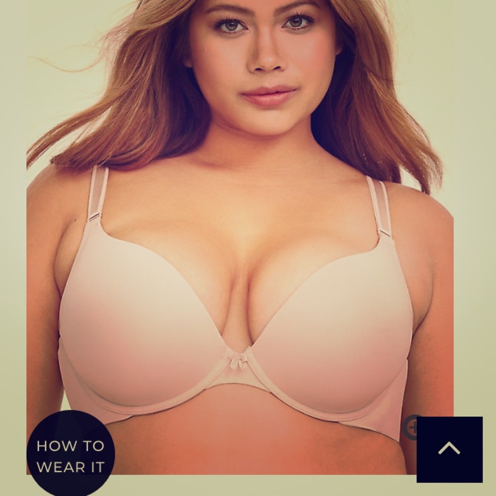 2 bras!! 38DD Torrid Boost Plunge Backsmoothing